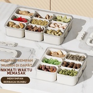 9 Grid 6 Grid Food Storage Box With Seal Lid Storage Box Storage Box