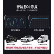 Car Motorcycle Battery Charger 12V10A24V Lead-Acid Battery Lithium Battery Repair AGM Smart Pulse