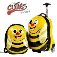 兒童拉杆箱 英國 Cuties 小蜜蜂 背包 行李箱(預購)