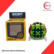 [PNS] Cube Puzzle Gear Qiyi Gear Sphere 3x3 Blackbase ORIGINAL