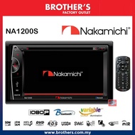 NAKAMICHI NA1200S 6.2 INCH DVD USB PLAYER WITH BLUETOOTH REMOTE CONTROL INCLUDED BROTHERS