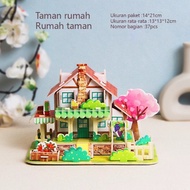 DIY 3D Paper HOUSE Puzzle Toys Educational Puzzle Toys