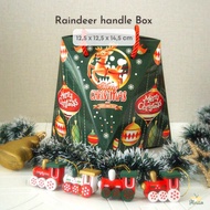 Cake Cookie Gift Box | Hampers GIFT GIFT PACKAGING | Christmas CHRISTMAS Souvenirs - Raindeer Box