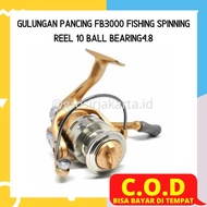 Fishing Reel Ril Rell Fishing Reel Pulley Fishing Reel FB3000 Fishing Spinning Reel 10 Ball Bearing