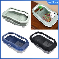 [RazecaMY] Turtles Aquarium Habitat Pets Accessories Feeding Box Turtle Habitat for Pet Turtle Amphi