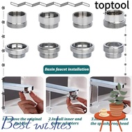 TOPTOOL Faucet Adapter Set, With Washer Metal Water Filter Adapter,  18/20/22/24mm To 22mm Tap Aerat