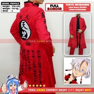 Jaket Parka Jubah Coat Tenjiku Izana Kurokawa Tokyo Revengers