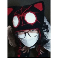 Beanie spiderman cat/cat ear hat