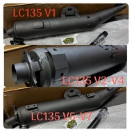 CJ IPOH BUBOSTEEL EXHAUST LC135 V1➡️V8 28MM➡️35MM BACK PRESSURE (EASY MATCHING)