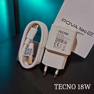 TECNO Fastcharging 18W Charger Original Carlcare/