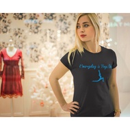 Yoga T-shirt Wanita/ Yoga T-shirt Pilates T-shirt Cotton Jaco SPORT T-shirt aaj