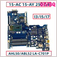OIVBQ AHL50/ABL52 LA-C701P For HP Pavilion 15-AC 15-AY 250 G4 Laotop Motherboard With I3-5005U I5-5200U I7-5500U CPU DDR4 PAONC