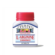 21st CENTURY L-ARGININE 1000MG 30 TABLETS