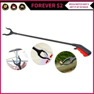 (FOREVER $2) 80cm Clothes Reacher Rubbish Picker Long Garbage Trash Pick Up Tool Tong Extending Arm 