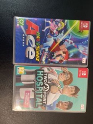 Mario Tennis Ace & Two Point Hospital