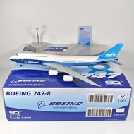 [Ready Stock Sale] SQ Wings L2072 1: 200 Boeing Original Factory B747-8 Alloy Airplane Model