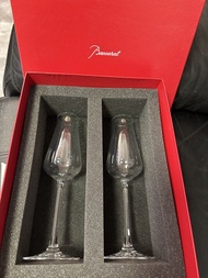 Baccarat 水晶酒杯對杯