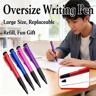 Writing Oversize Big Big Pen, Stationery Big Fun Props Toys, Gift Pen Large Big Neutral Ballpoint