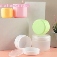 MAHMOUNDKI 2pcs Face Cream Jar, Plastic 20g 30g Makeup Jar, Round Bottom Refillable Colorful Travel 