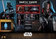 已開Hot Toys-DX28B - 黑武士《歐比王•肯諾比》達斯•維達（Darth Vader）豪 華版1/6比例收藏級人偶 deluxe version hottoys dx28 dx 28