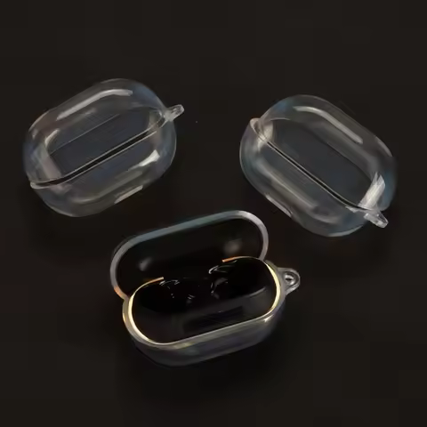 Clear Transparent protective case For SoundPEATS H3 Case Wireless Headphone Protector Silicone Case