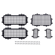 for MN D90 D99S MN99S 1/12 RC Car Upgrade Parts Rear Side Metal Stereoscopic Window Mesh Protective