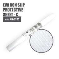[HOUZE] EVA Non Slip Drawer Mat Type C 45x150cm - Thick | Plastic | Shelf | Cabinet | Kitchen | Cupboard | Placemat | Dustproof | Anti-moist | Waterproof | Liner