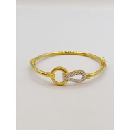 gelang tangan emas 375/375gold bangle