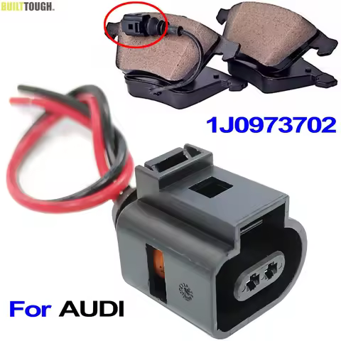 For AUDI A1 A2 A3 A4 A5 A6 A7 A8 S3 S4 S5 S6 S8 Q2 Q3 Q5 Q7 R8 RS3 RS4 Brake Pad Wear Connector Plug