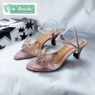 Alassuku.ID Mika High Heels Butterfly Women's Butterfly Ribbon