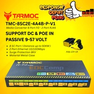 Tarmoc TMC-8SC2E-4A4B-P-V1 | Media Converter Switch 8FO 2LAN / 8 FO 2 LAN 10/ 100Mbps POE IN 9-57 VO