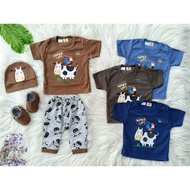 Boys' long pants set, Cute set of baby boy hats and shoes, Baby boy set with hat and shoes, Baby boy