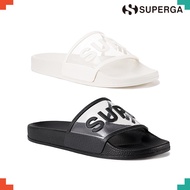 SUPERGA FOR WOMEN SHOES 1908 Clear Identity Slide (White / Black)