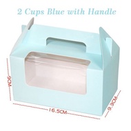 Cup cake box - 10 pcs in a set