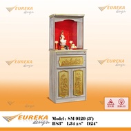 EUREKA 3ft Modern Chinese Feng Shui Prayer Altar Table 912-312/ 风水神枱 (Delivery and Installation Within Klang Valley)