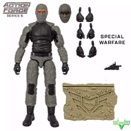 Action Force AF Thunder Squad 6th Wave A Special Forces Soldier 1/12 Scale Action Figure