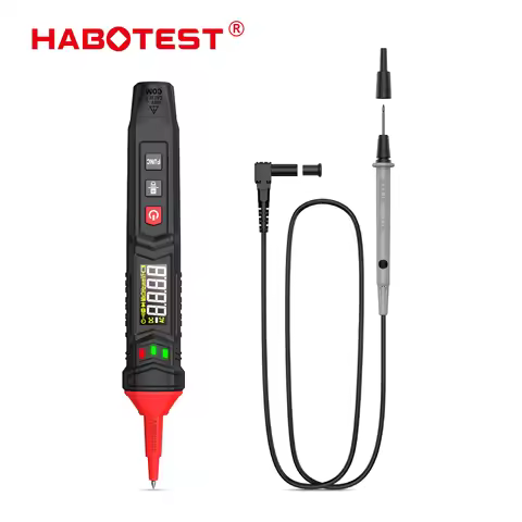 HABOTEST HT121/HT122 Pen Digital Multimeter Tester Auto Range Non Contact Voltage Detector Hz Diode