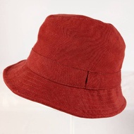【新藝商號】天染工坊 | 天染牛仔紳士帽(小圓帽)-大紅
