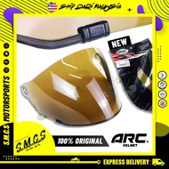 ARC Discovery/Astro Visor Black w/Rubber Feet | ARC Helmet Part 100% Original Visor ARC Discovery