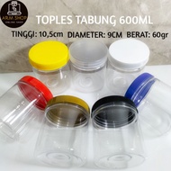 600ML JAR 600ML PLASTIC JAR/ 600ML PREMIUM TUBE JAR/ 600ML PLASTIC JAR/ 9CM DIAMETER ARM_OLSHOPP/