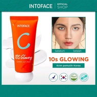 INTOFACE 10s VC Makeup Glowing Lazi ko Cream 60 g Korean Whitening Cream with Glowing Effect natural