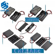 1PCS CHEN AN Battery Box No. 7 AAA Power Socket 1.5V/3V/4.5V/9V/12V with Cable with Lid with Switch