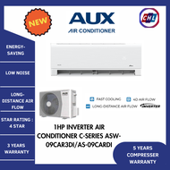 AUX Inverter Air Conditioner C-Series (1HP ASW-09CAR3DI/AS-09CARDI) / (1.5HP ASW-12CAR3DI/AS-12CAR3D