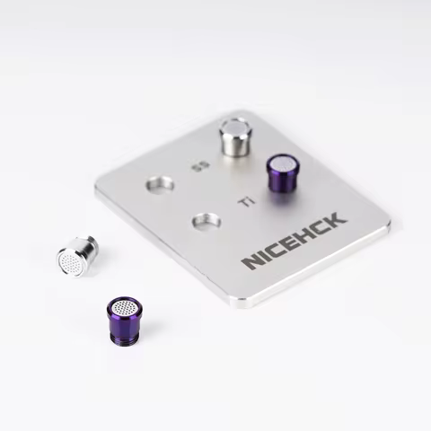 NICEHCK Interchangeable Acoustic Nozzles with Dual Timbres M5×0.5 Universal Earphone Replaceable Tub
