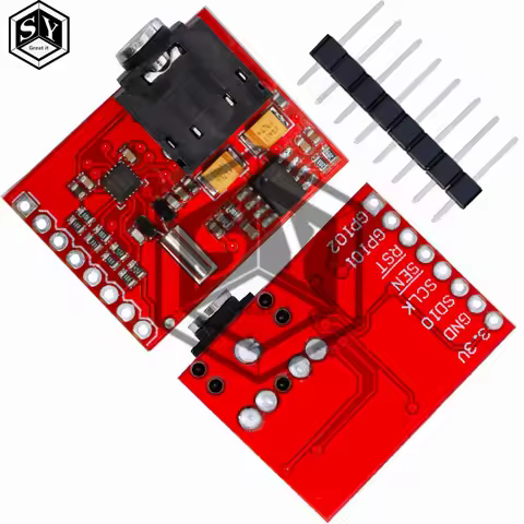 Si4703 RDS FM Radio Tuner Evaluation Breakout Module For Arduino AVR PIC ARM Radio Data Service Filt