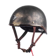 Mũ Bảo Hiểm Nửa Đầu NAPOLI GANGSTER - Màu Đồng Loang Nhám 3D Free Size (55 -60CM) - BẢO HÀNH 12 THÁN