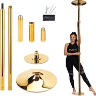 【ในสต็อก】Dance Polestand Stripper Pole Professional Fitness Spinning Static Dancing PolePortable Rem