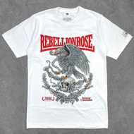 Rebellion rose Tour 2023 Tshirt white tee new merchandise/ t-shirt band rebellion rose cotton t shir