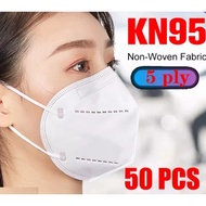 [50pcs] KN95 5 Layer Mask KN95 5 Layers Protection Face Mask High Quality KN95 Face Mask