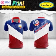 2023 Gilas Pilipinas Jersey Pilipinas Full Sublimation Personalized Drifit Polo Shirt Pinas Uniform 